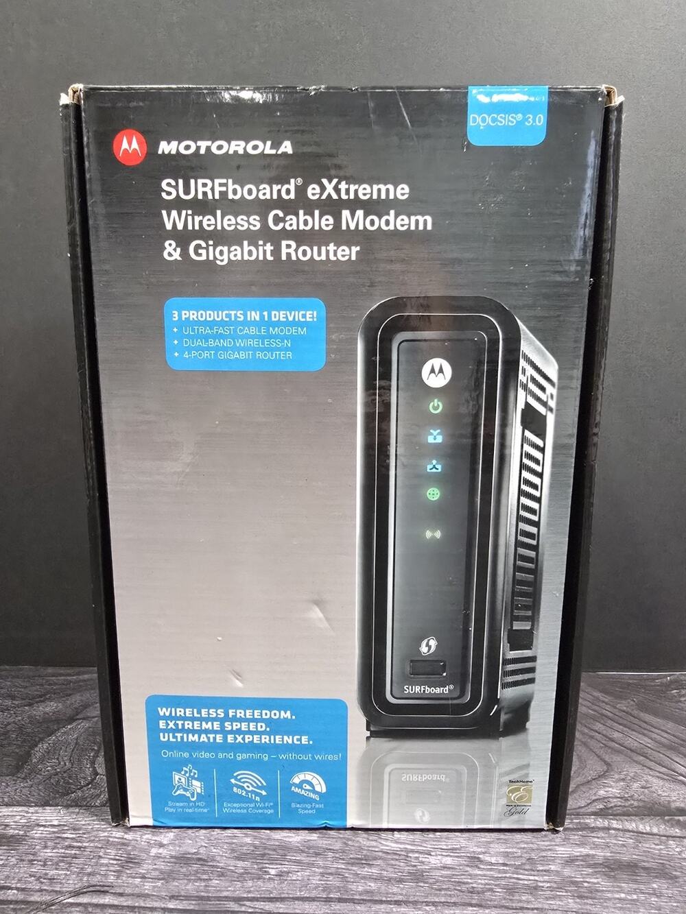 Motorola Arris SURFboard Modem & WiFi Router SBG6580 N300 Dual Band a402